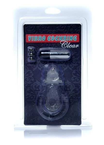 Pierścień-Dolphin Vibro CockRing Clear zdjęcie 8