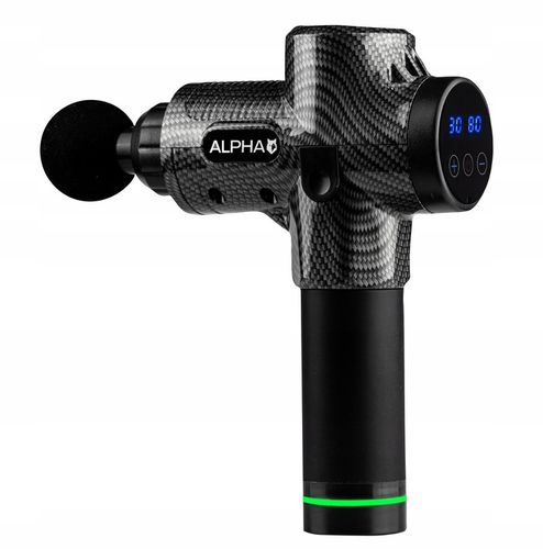 PISTOLET DO MASAŻU MASAŻER DO PLECÓW CIAŁA MASSAGE GUN PRO ALPHA na Arena.pl