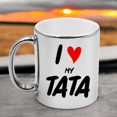 KUBEK SREBRNY PREMIUM Z NADRUKIEM DLA TATY PREZENT DZIEŃ OJCA TATA na Arena.pl