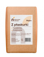 MĄKA Z PŁASKURKI PEŁNOZIARNISTA 1 kg Naturalnie Zdrowe
