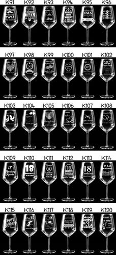 Kieliszek do wina XXL z grawerem prezent dla niej Dzień Kobiet WALENTYNKI na Arena.pl