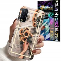 ETUI DO VIVO Y11S - SŁONECZNIK KWIATY DLA KOBIET PLECKI + FOLIA