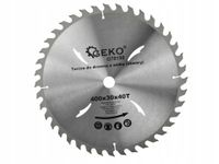 Tarcza tnąca Geko do drewna 400 mm x 30 mm 40T