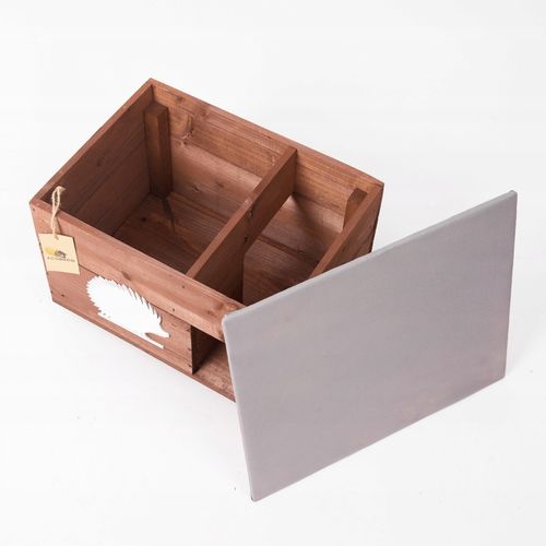 Domek dom dla Jeża jeży DREWNIANY budka dom legowisko producent XXL na Arena.pl