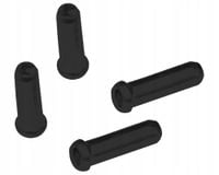 Końcówka linki czarna x4 hamulca przerzutki Alligator LY-IPA03-BK