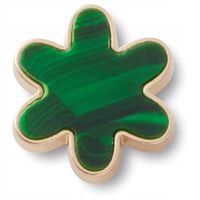 Crocs Przypinka Ozdoba Pin Charms Jibbitz Do Butów Crafted Green Flower