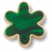 Crocs Przypinka Ozdoba Pin Charms Jibbitz Do Butów Crafted Green Flower