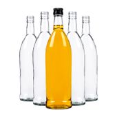 5x Butelka ISKRA 500 ml z zakrętką na wódkę wino nalewki