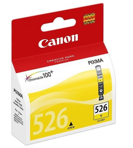 Tusz Canon 4543B001 (oryginał CLI526Y CLI-526Y; 9 ml; żółty) na Arena.pl