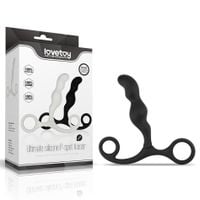 ultimate silicone p spot teaser black
