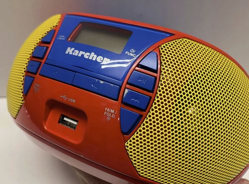 Radioodtwarzacz Karcher RR 5026 czerwony na Arena.pl