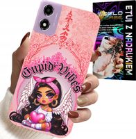 ETUI DO MOTOROLA MOTO E14 - CUPID VIBES Z UROCZĄ ANIOŁKIEM PLECKI