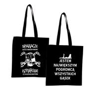 Torba z nadrukiem napis PREZENT dla SPAWACZA