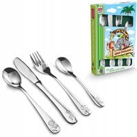 Sztućce dla Dzieci Lamart LT5005 STAL NIERDZ 4 szt