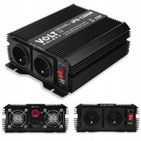 PRZETWORNICA NAPIĘCIA 12V 230V 800/1200W USB VOLT
