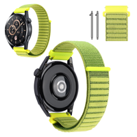 Pasek do Huawei Watch GT2 GT3 GT 2 3 42mm 43mm Elegant mocny nylon zielony