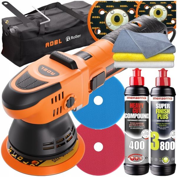 ADBL Roller D09125-02 Zestaw Maszyna Polerska Pasty Menzerna Polerka Auta zdjęcie 1