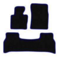 Dywaniki welurowe CARLUX-BLUE do Range Rover III L322 czarne/niebieskie