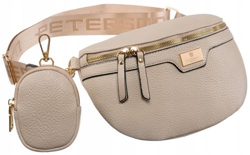 Damska saszetka pojemna nerka odpinany pasek torebka crossbody miejska na Arena.pl