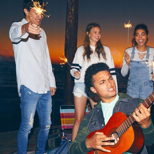 HOLLISTER Koszula Męska Graphic Denim Shirt USA M na Arena.pl