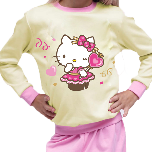 Piżama dziecięca Hello Kitty zdjęcie 1