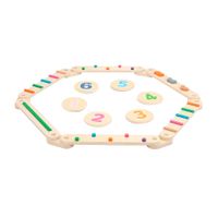 równoważnia ścieżka baląsująca Rainbow - kolorowy