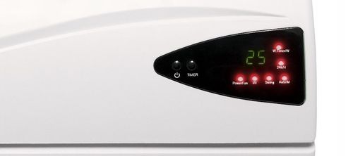 Kurtyna powietrzna HC2200 LED Energooszczędna Timer LED SWING Pilot na Arena.pl