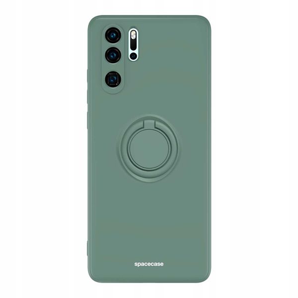 Spacecase Silicone Ring Huawei P30 Pro Dark Green zdjęcie 7