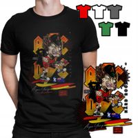 KOSZULKA T-SHIRT MĘSKI WZORY DO WYBORU - AC/DC ROCK METAL MUZYKA - XS