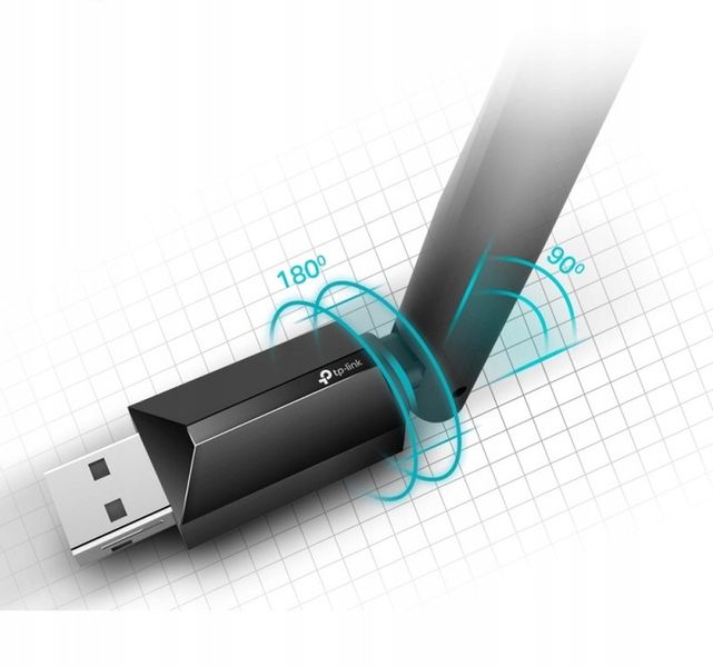 Karta sieciowa WIFI USB TP-LINK Adapter AC650 + ANTENA 5GHz Zewnetrzna DUAL zdjęcie 9