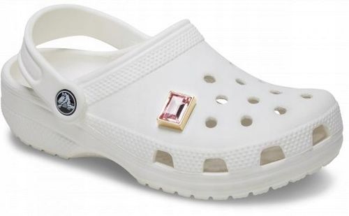 Przypinka Crocs Jibbitz Pin Do Butów Pink Rectangle Gem na Arena.pl