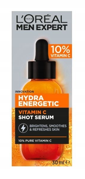 Serum Do Twarzy Dla Mężczyzn Loreal Men Expert Z Witaminą C 30ml zdjęcie 2