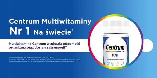 Multiwitamina Centrum Woman ONA 90 tab + Centrum MAN ON 30 tab na Arena.pl