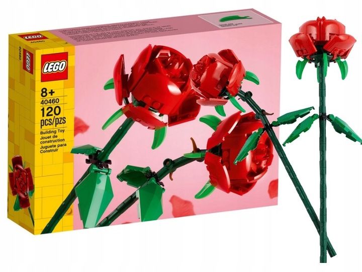 LEGO KWIATY OKOLICZNOŚCIOWE 40460 RÓŻE zdjęcie 1