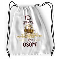 Plecak Dla Strażaka Sportowy Szkolny Worek Torba Z Nadrukiem Ze Zdjęciem