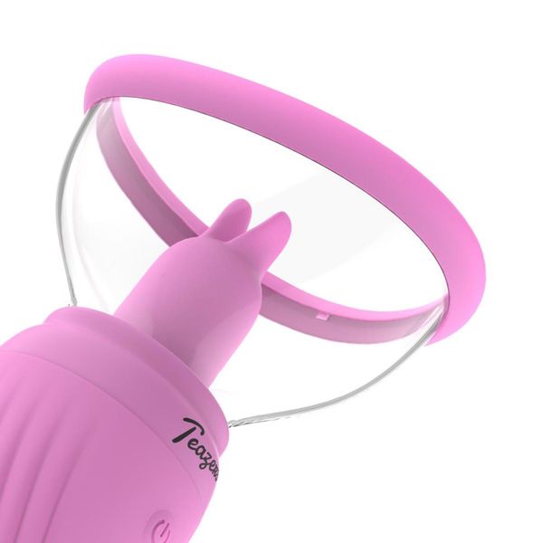 Teazers Suction Cup With Clitoris Vibrator zdjęcie 8