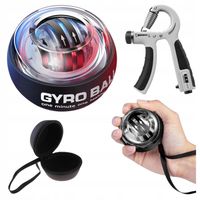 Powerball Kula Żyroskopowa do ćwiczeń nadgarstka rąk Ściskacz Gyro