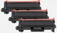 Toner do Brother TN2510XL DCP-L2660DW HL-L2445DW HL-L2447DW (3 SZTUKI)