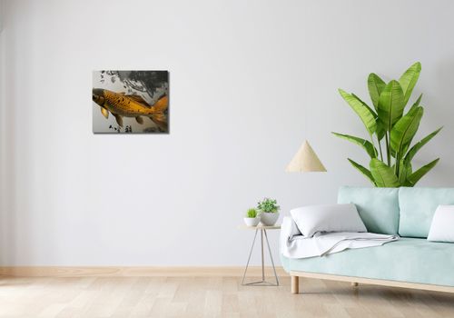 Obraz 50x40cm Spokojna Ryba Koi na Arena.pl