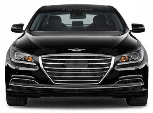 Hyundai Genesis G80 -Chromowane Listwy Grill Chrom Atrapy Zderzaka Tuning zdjęcie 4