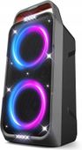 Głośnik przenośny Bluetooth LED głęboki Bass czarny bezprzewodowy 240 W