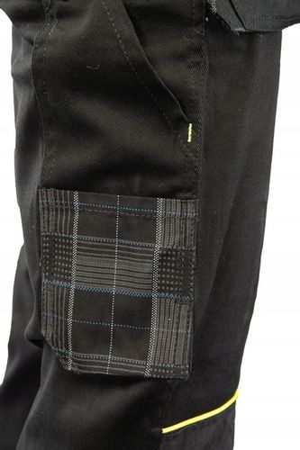 Spodnie robocze monterskie z kieszeniami Stretch Cordura elastan r 28 na Arena.pl