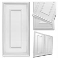 Sztukateria Ścienna Listwa BOAZERIA angielska imit. RAMKA XL biała 3D 0,5m2