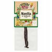 Wanilia laski 2 sztuki laska wanilii Royal Brand dwie laski każda 3-5g