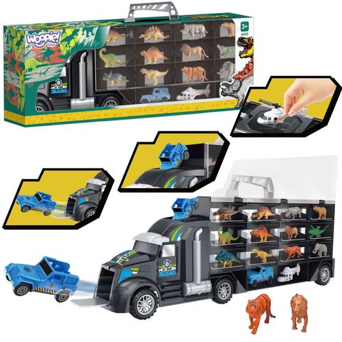 WOOPIE Samochód Transporter Dinozaury Ciężarówka na Arena.pl