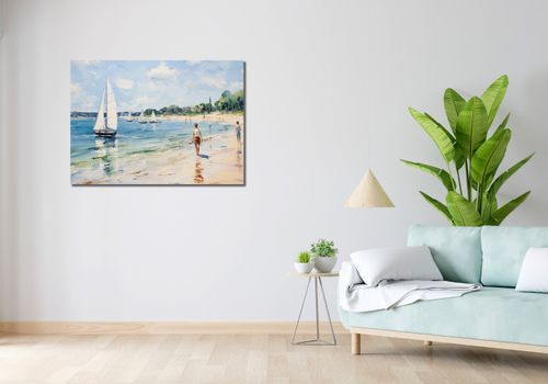Obraz 100x70cm Życie na Brzegu na Arena.pl
