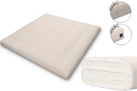 Materac 200x200 z lateksem - Pascall Futon Comfort Trio Latex - Ecru