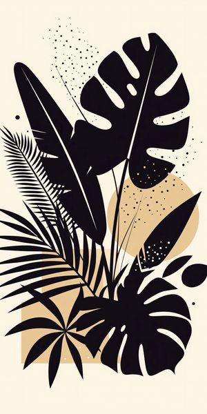 Plakat 50x100cm Tropikalny Raj zdjęcie 1