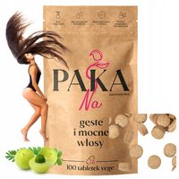 Wzbogacona Biotyna na włosy 10mg +piękna skóra paznokcie CERTYFIKAT 100tabl