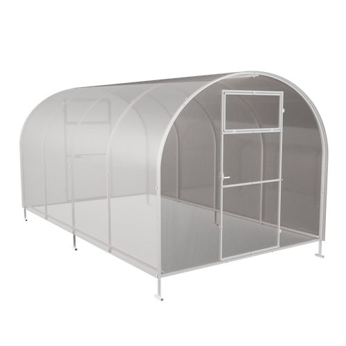 Szklarnia z poliwęglanu Tunel ogrodowy 2,4x4 m profile 20x20 poliwęglan 3mm. na Arena.pl